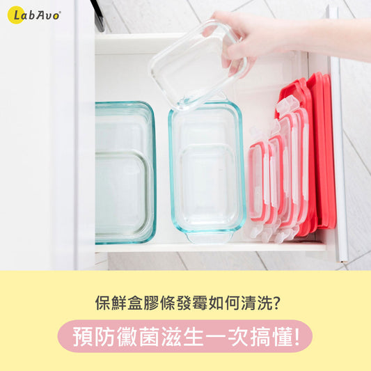 保鮮盒膠條發霉如何清洗?漂白水能用嗎?徹底清潔、預防黴菌滋生一次搞懂!