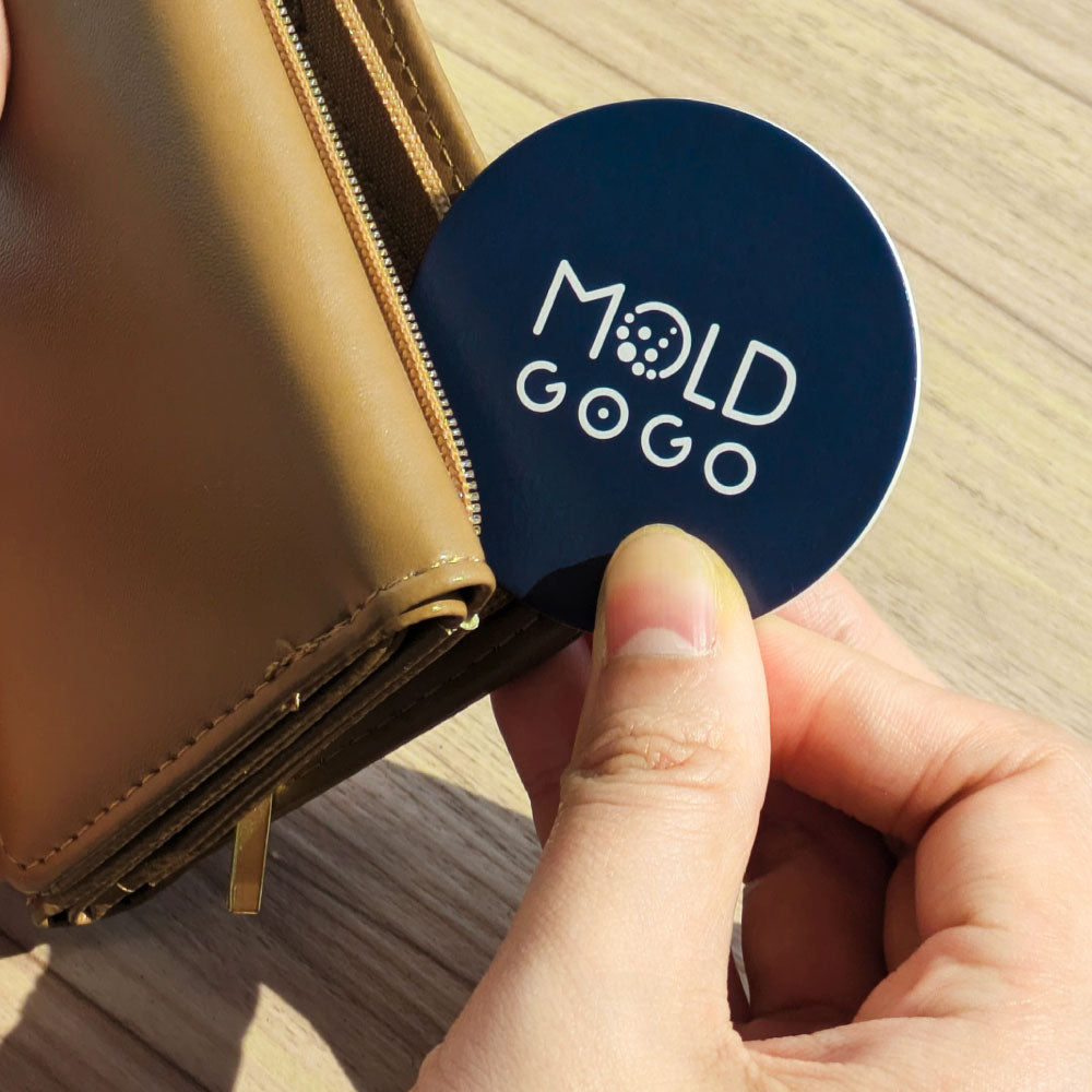 MoldGoGo防霉大圓卡 中性款_卡其棕