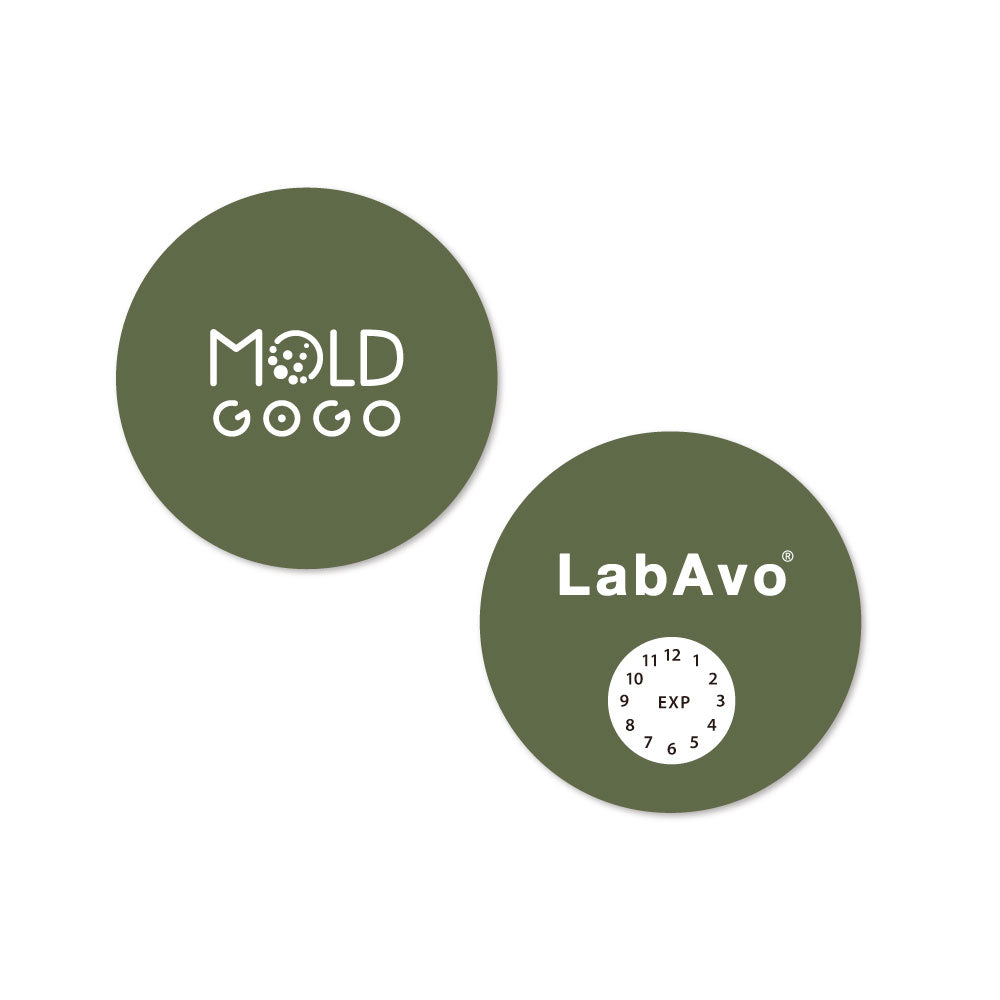 MoldGoGo防霉大圓卡 中性款_香墨綠
