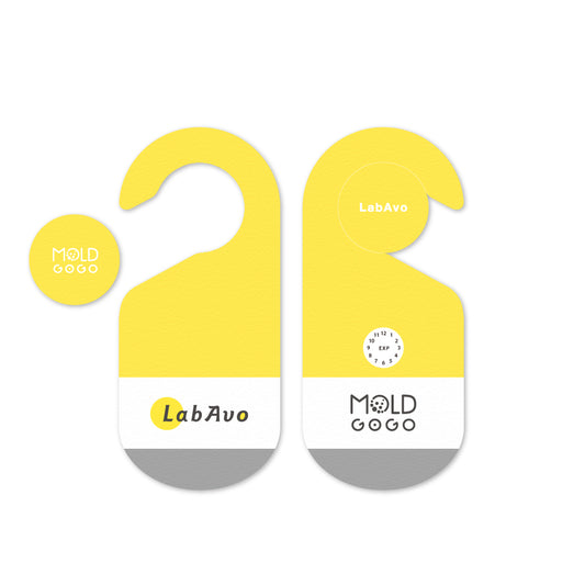 MoldGoGo防霉吊卡 Pantone款-創意黃