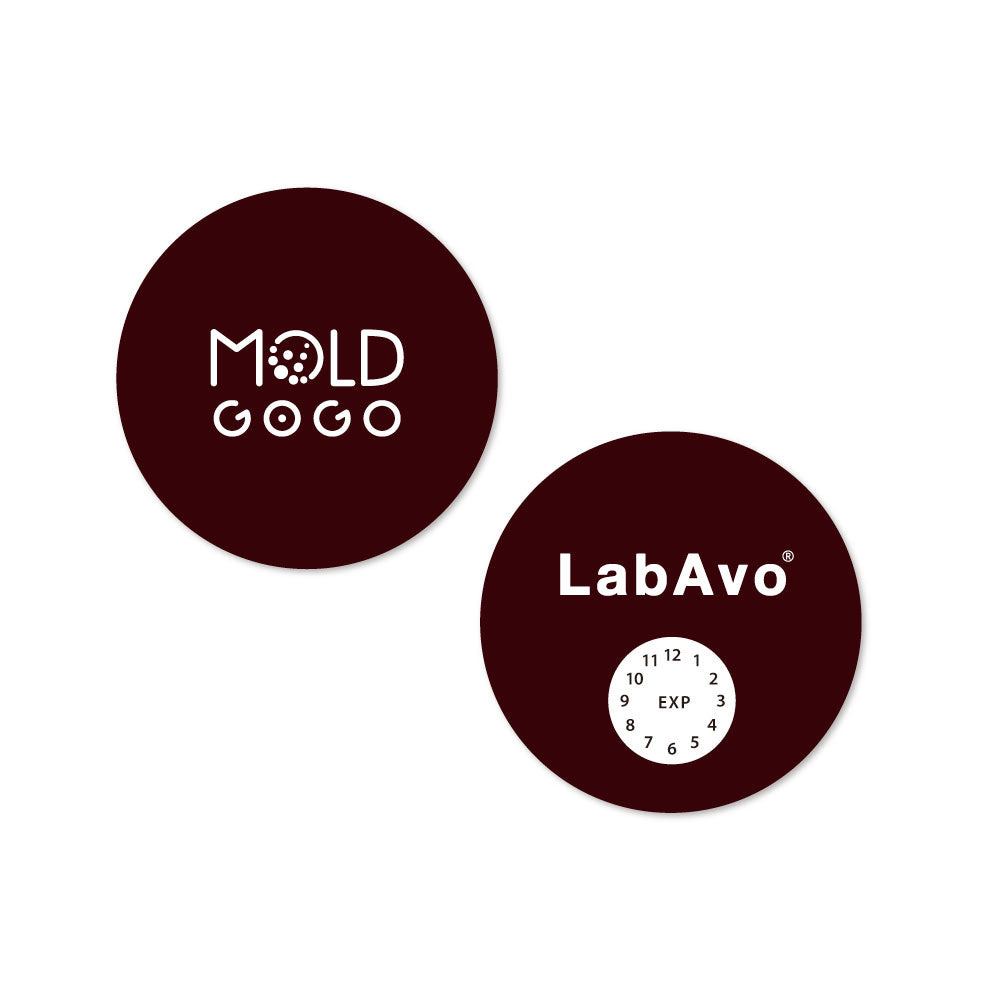 MoldGoGo防霉大圓卡 中性款_酒紅紫