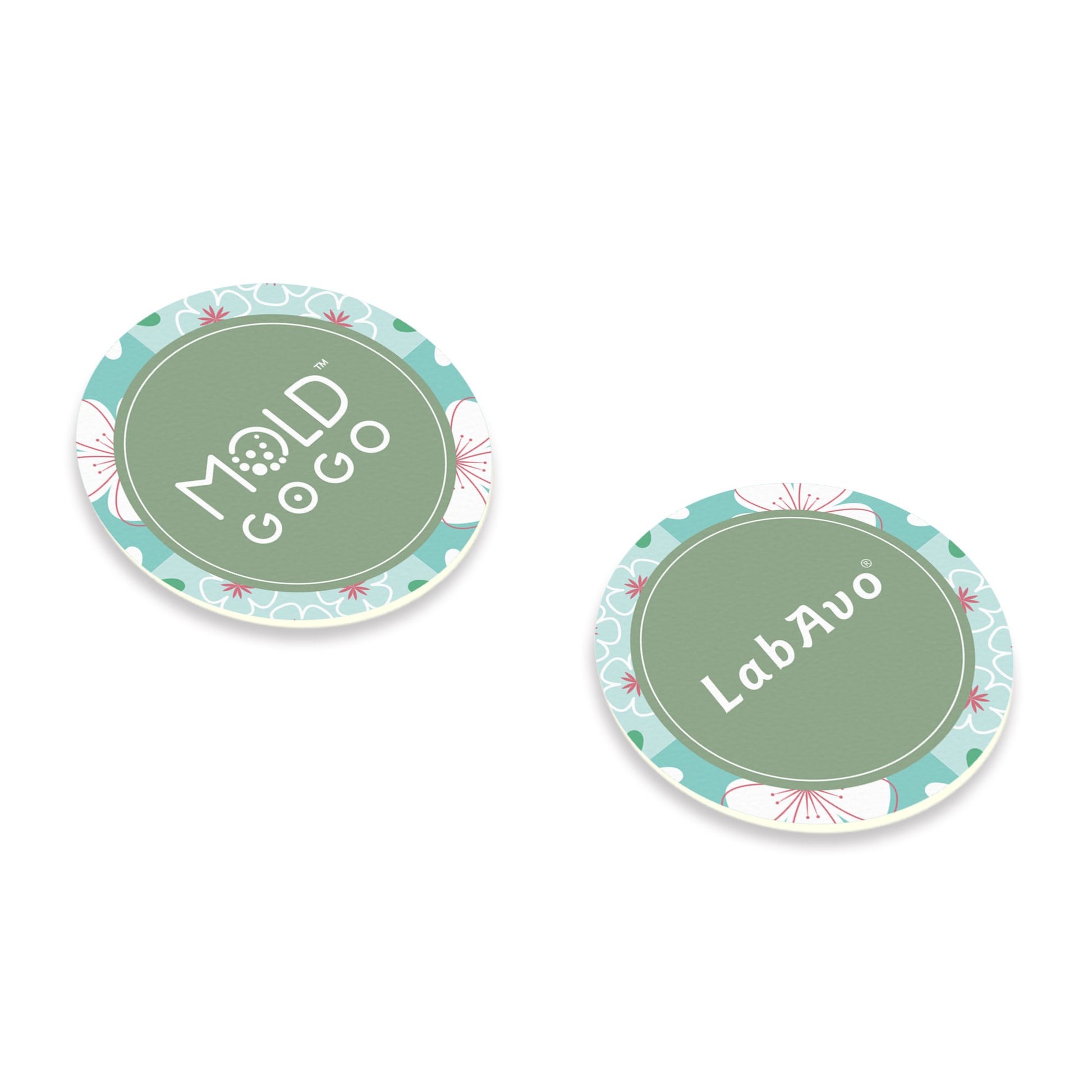 MoldGoGo防霉吊卡 花磚風格款-舒心油桐