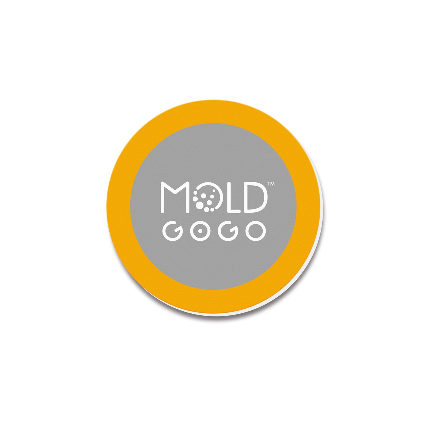 MoldGoGo防霉圓卡 Pantone款- 熾熱橘
