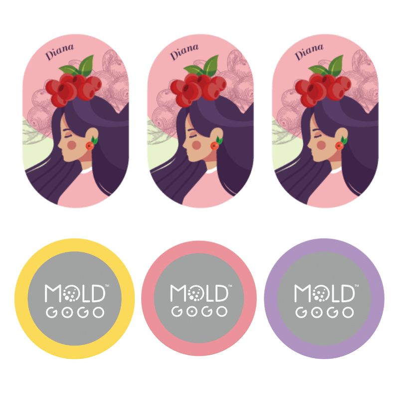 【私密衣櫃防霉抑菌】Diana貼身衣物抑菌卡3片+MoldGoGo大圓卡3片