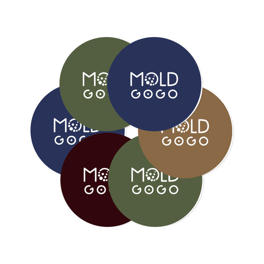 MoldGoGo防霉大圓卡 中性款_六片組(顏色隨機)